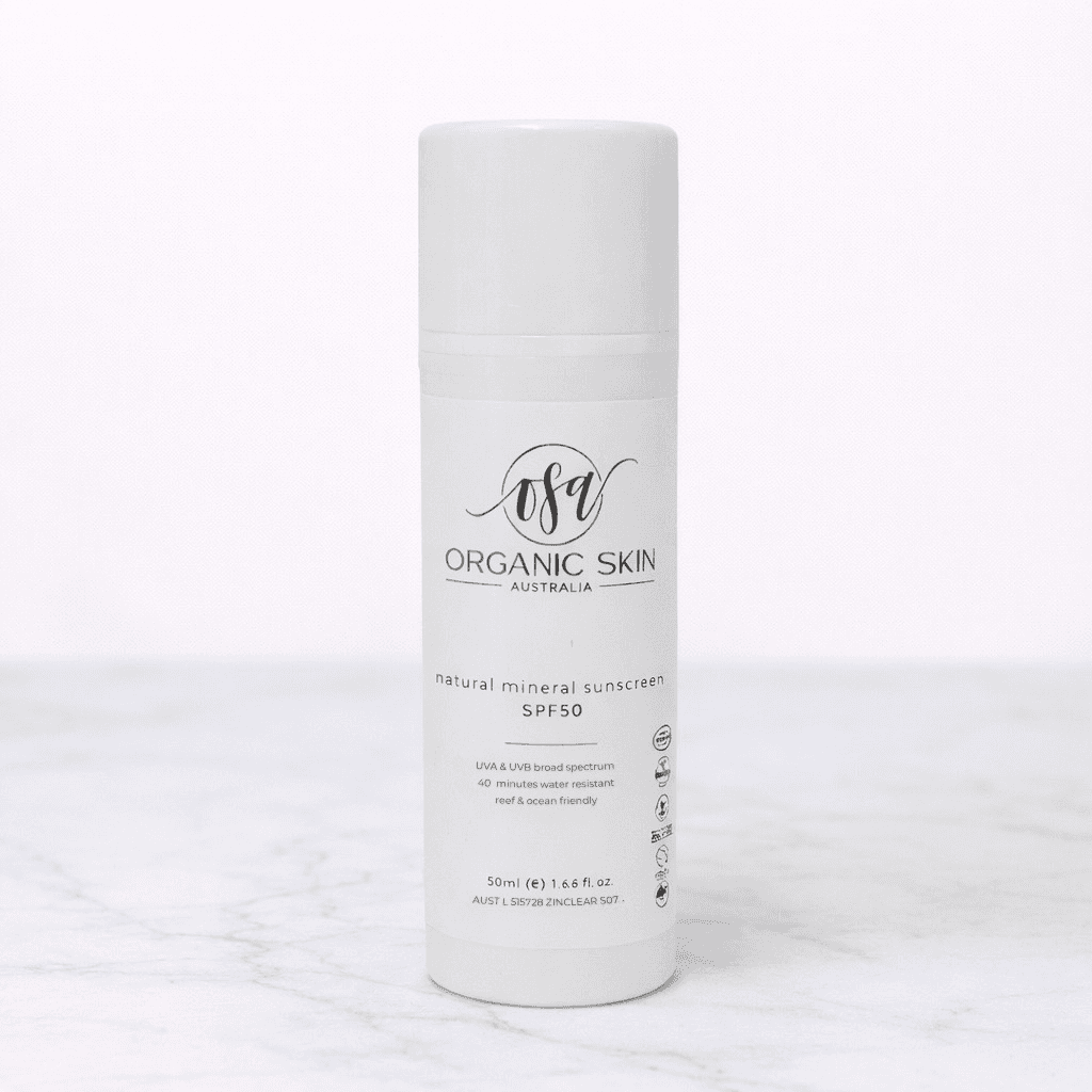 OSA Natural Mineral Sunscreen SPF50 - 50ml